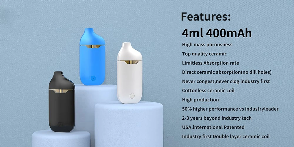 rechargeable refillable vape pen