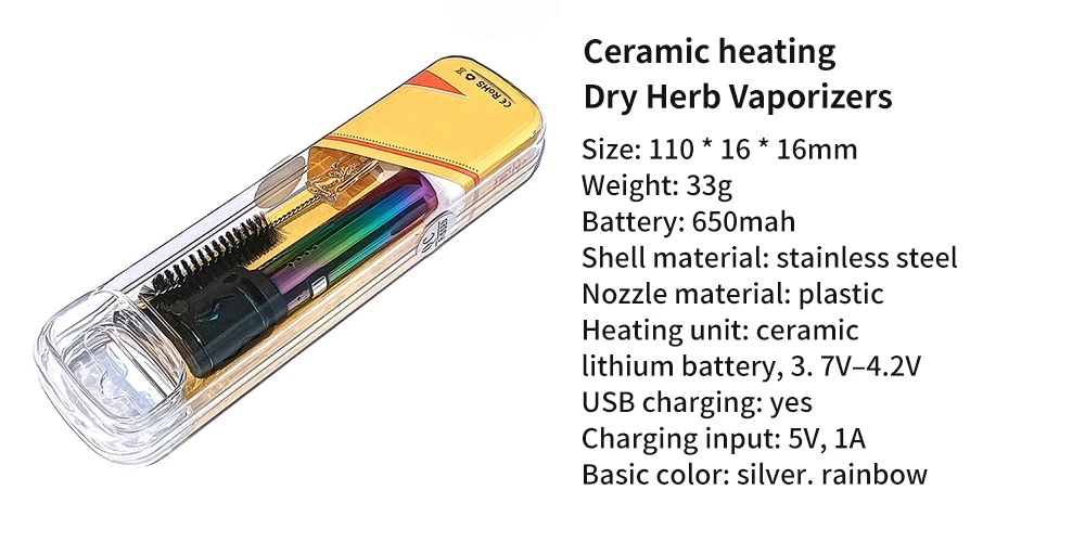 Ceramic heating Dry Herb Vaporizers Ceramic heating Dry Herb Vaporizers